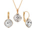 Komplekts "Apžilbinošs Spīdums IV" ar Swarovski™ kristāliem